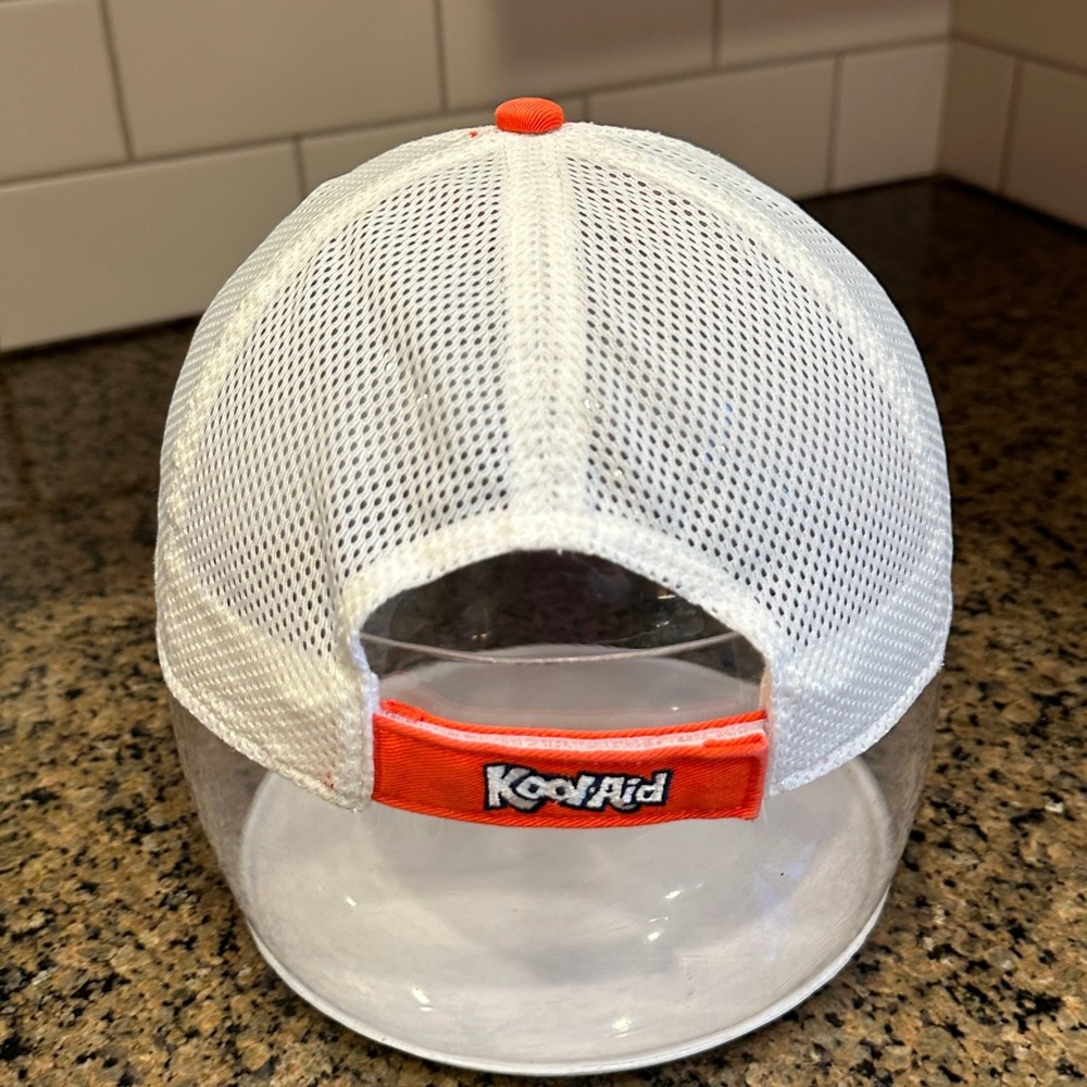 Vtg Kool-Aid OH YEAH Limited Edition Reebok Hat Red Embroidered Adjustable New - Picture 3 of 9